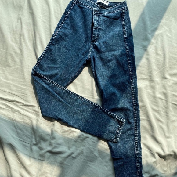 HIGH WAISTED JEANS - Picture 1 of 2